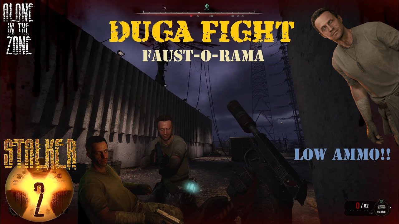 Duga Fight ☢️ Low Ammo Infiltration | Stalker 2 (v1.5.1) | Alone in the Zone | Tactical Meme Cinema