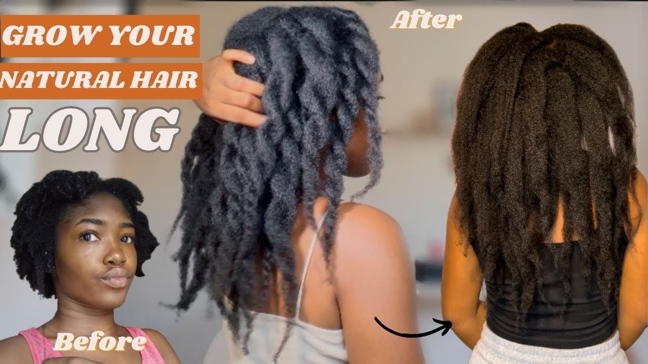 How I Grew My 4c Natural Hair Long Fast Pt.2 -Updated Tips, Routines & Techniques #naturalhair