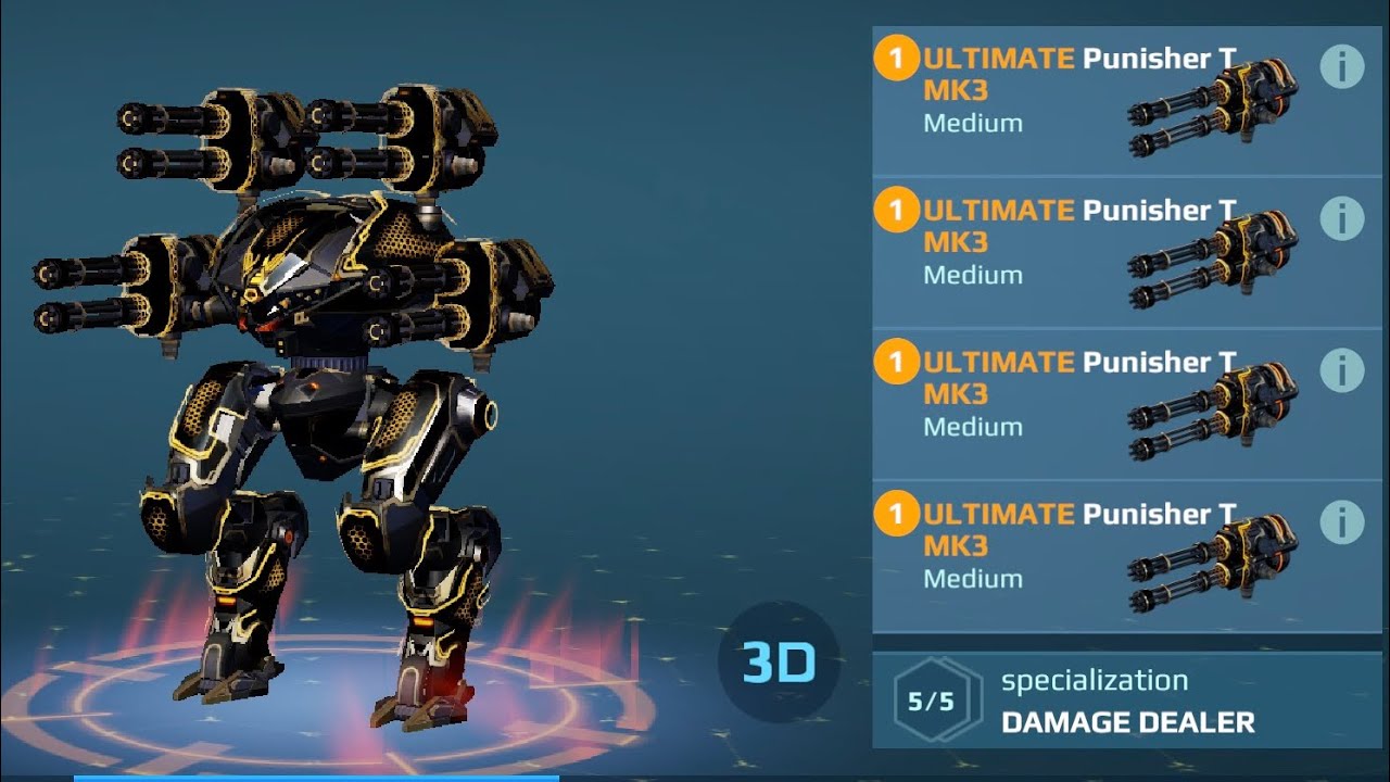 🔥Trying the Ultimate Leech with Ultimate Punishers “Deadly Build against titans” (War Robots)