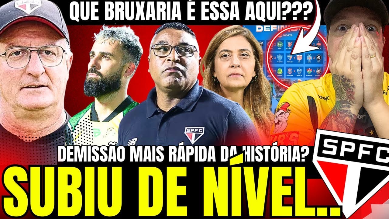 PODE CRAVAR? O SPFC VAI ELEVAR O N&Iacute;VEL AP&Oacute;S &ldquo;GRANDE MUDAN&Ccedil;A&rdquo;, disse o&hellip;| DORIVAL JR NO SPFC? + CDB E+