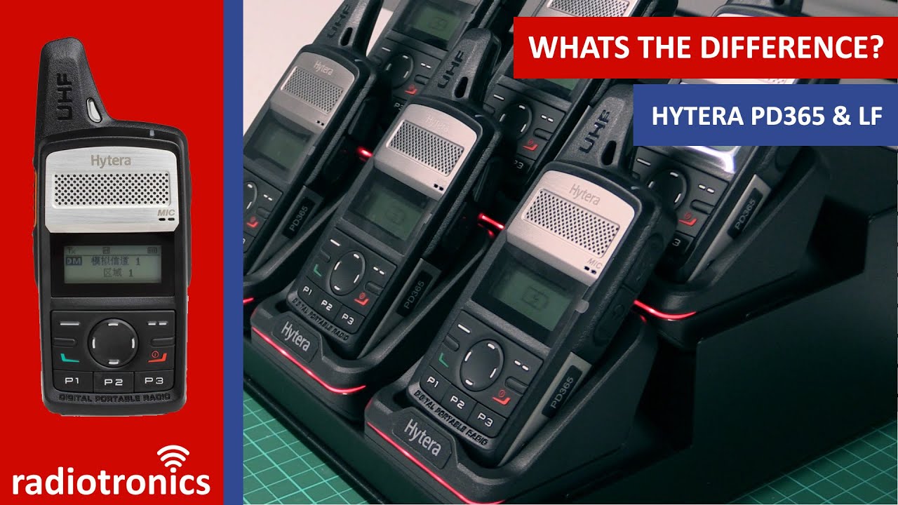 What's The Difference: The PD365 & PD365LF (Rack Charger Tutorial)