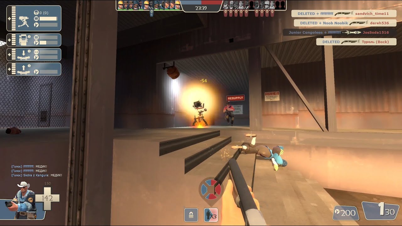 Agressive engineer gameplay