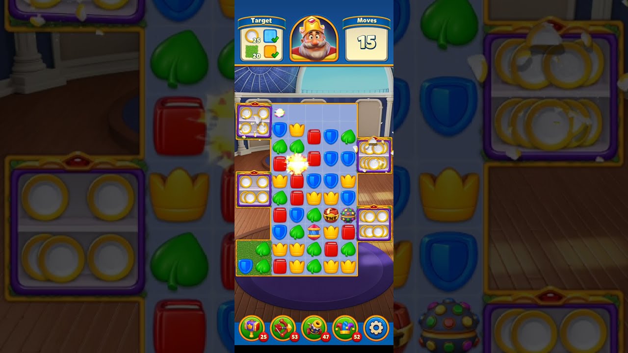 Royal Match Mobile Gameplay Level 667