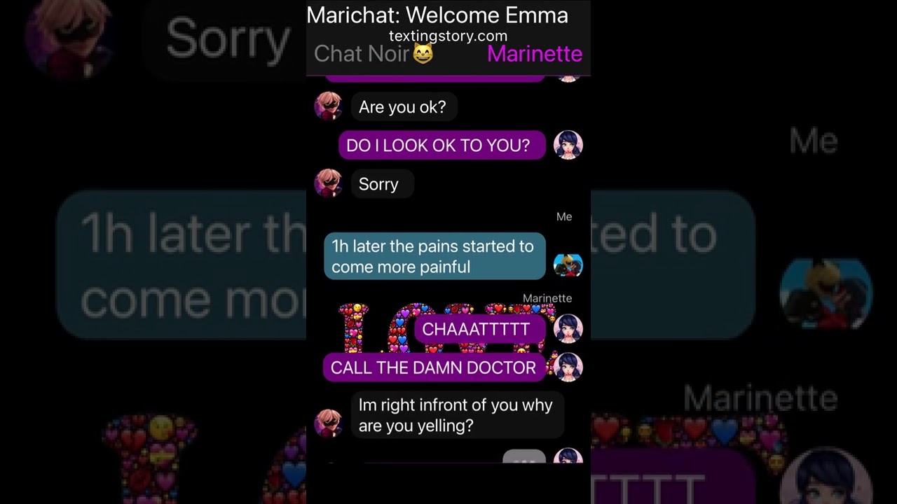 Marichat: Welcome Emma🎉 Marinette gives birth