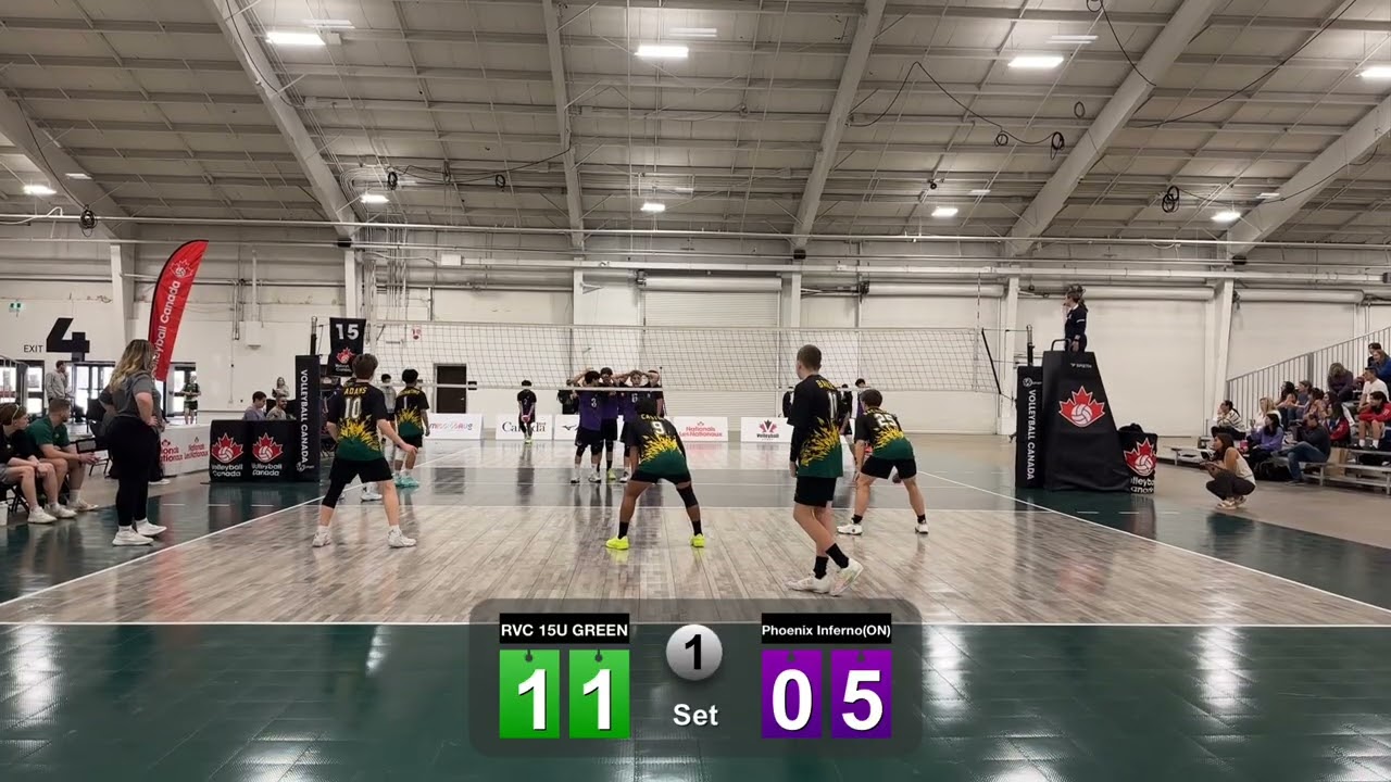 Nationals - RVC 15U Green vs Phoenix Inferno(ON)