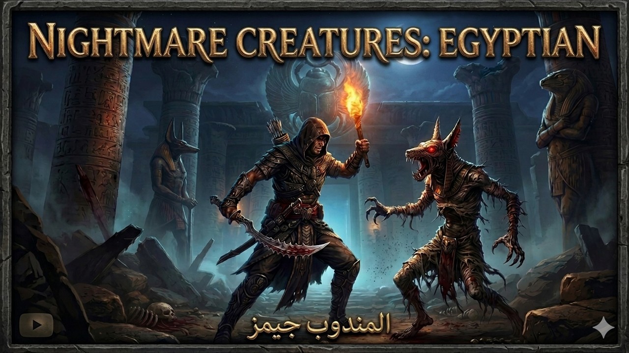 1659 - Nightmare Creatures Egyptian Gameplay