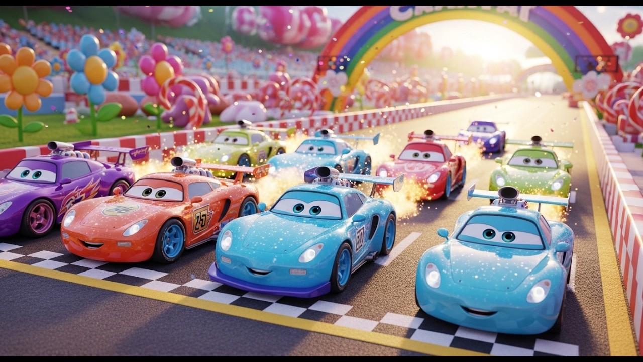 Zooming Vehicles & Fun Sing-Along Songs for Kids | Exciting Kids Rhymes and Many More Fun Songs!