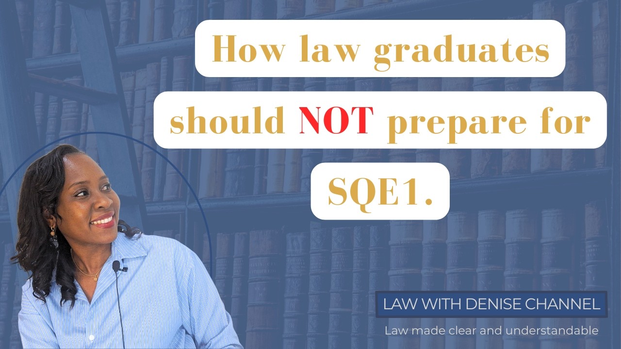 How should law graduates prepare for SQE1? Do an SQE1 prep course, do an SQE masters, or self-study?