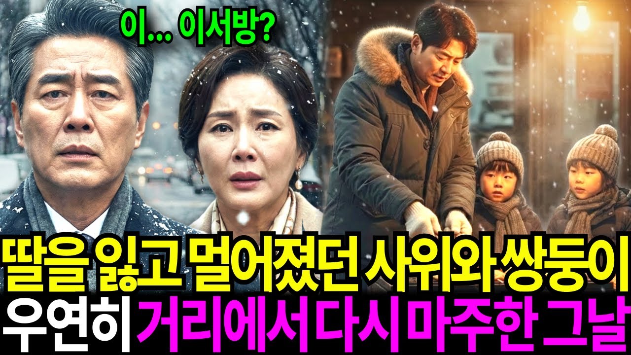 0017  딸을 잃고 멀어졌던 사위와 쌍둥이, 붕어빵을 굽던 거리에서 다시 마주한 재벌 부부 ㅣ감동사연ㅣ오디오드라마ㅣ인생사연ㅣ노후사연