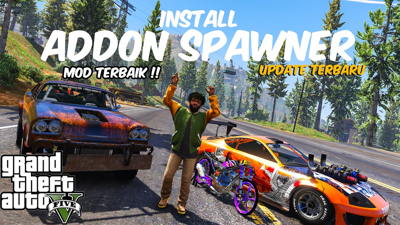 CARA INSTALL MOD ADD-ON SPAWNER GTA 5 TERBARU 2025