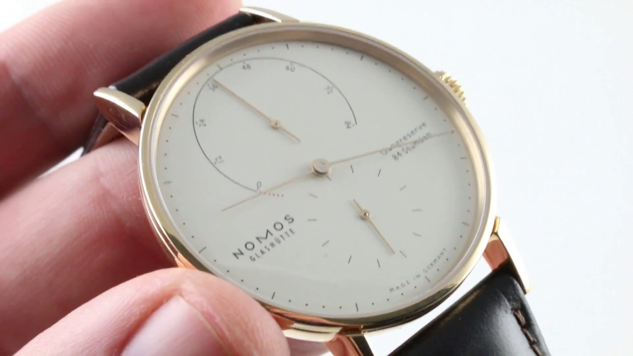 Nomos Glashutte Lambda 39 ref. 953 Luxury Watch Review