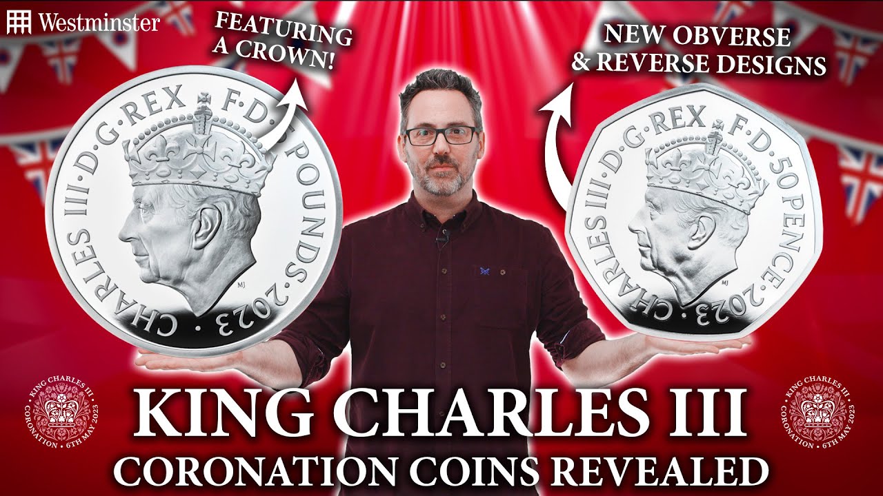 UK Coronation coins revealed - A FIRST in UK coin history!