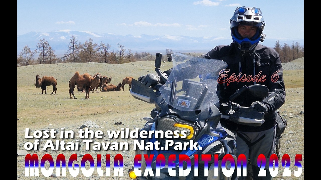 MONGOLIA Expedition 2025 Episode 6 OffRoad AltaiTavan BOGD National Park BMW R1250GSAdv