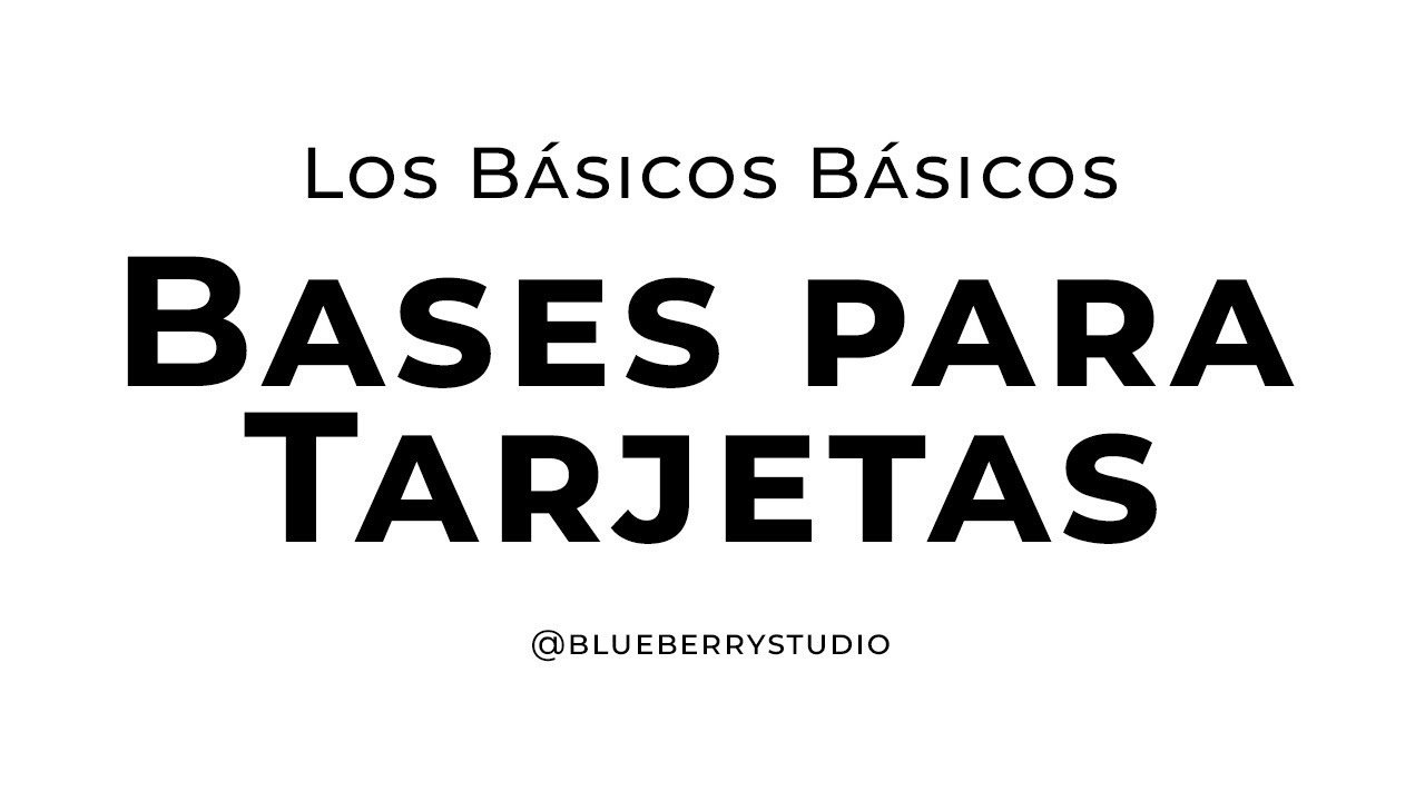 Cómo hacer bases para tarjetas - Muchos modelos!