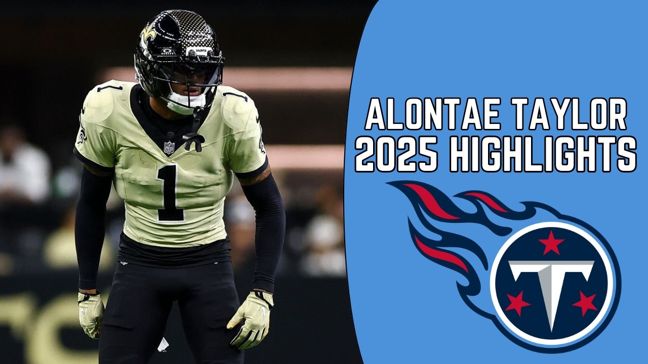 Alontae Taylor Highlights 🔥| Welcome to the Titans