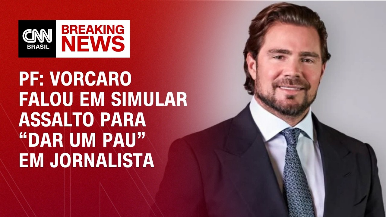 Saiba quem é o jornalista que Vorcaro falou em “simular assalto” | LIVE CNN