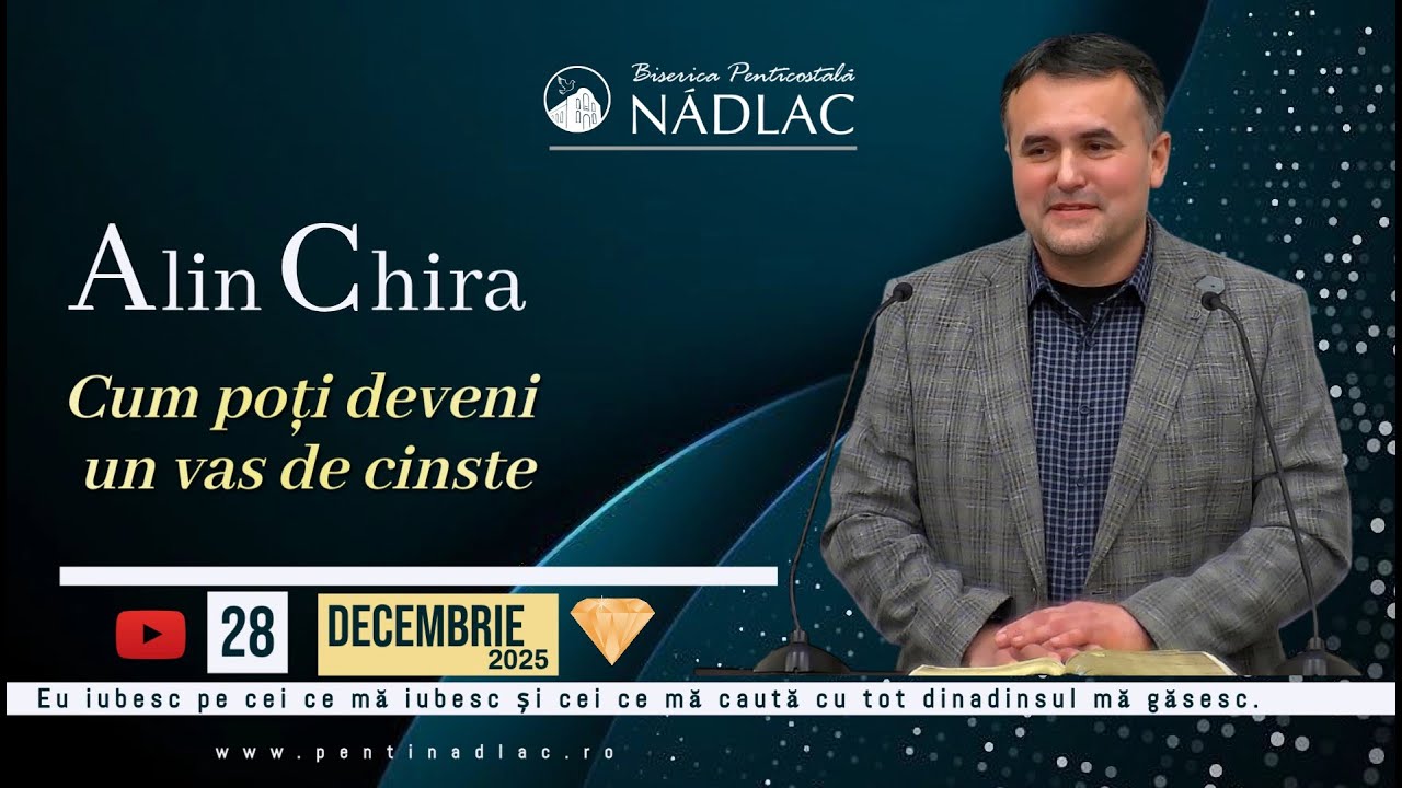 Alin Chira - Cum poți deveni un vas de cinste
