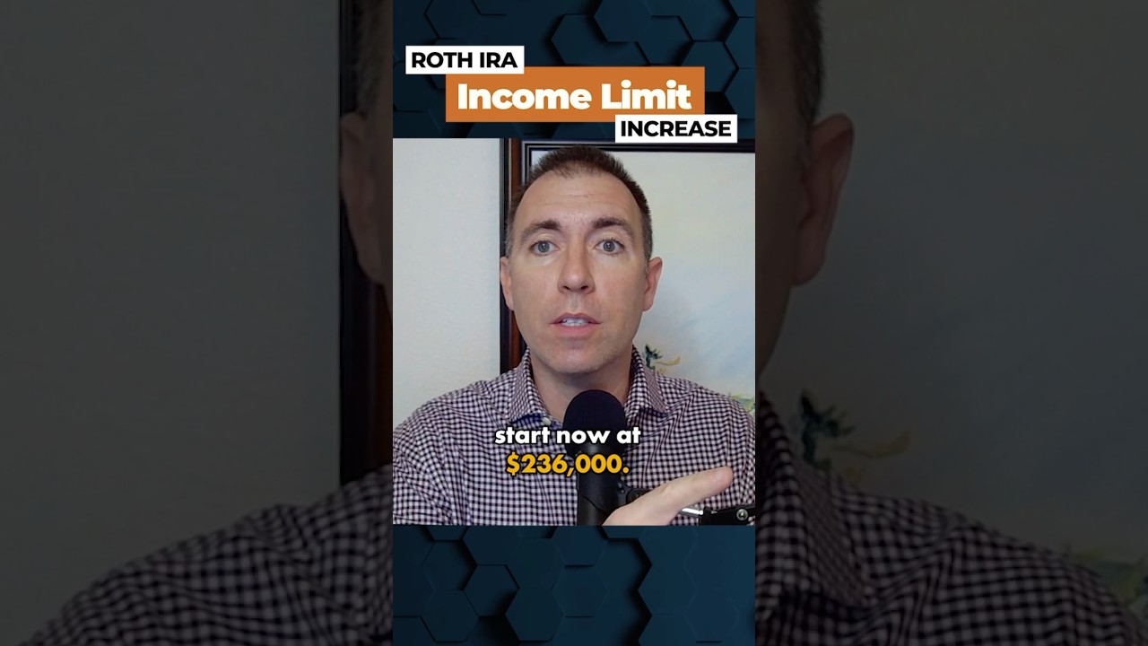 ROTH IRA Income Limit INCREASE 2025