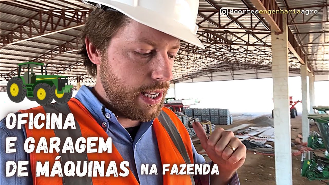 Oficina e garagem de máquinas