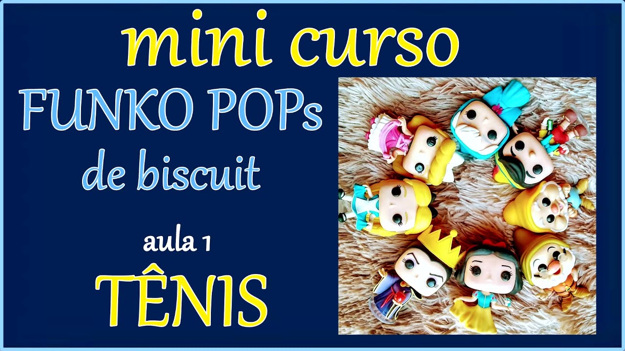 Como fazer Tênis para  Funko Pop de biscuit