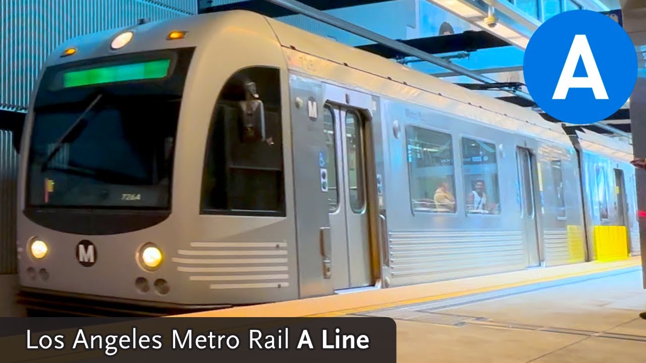 Los Angeles Metro Rail A Line, Downtown Los Angeles to Azusa, AnsaldoBreda P2550