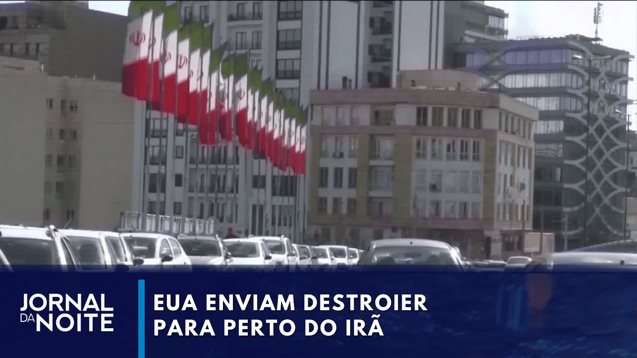 EUA enviam destroier para perto do Irã