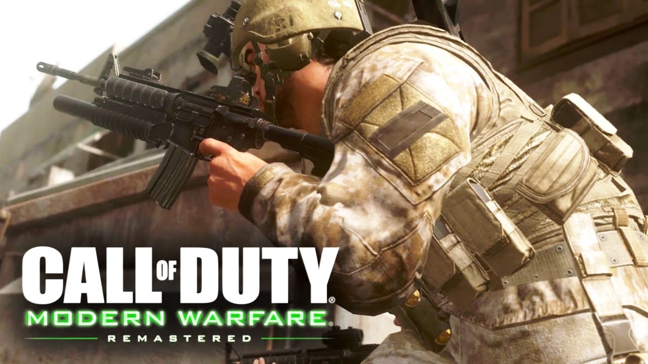 Call of Duty 4 Modern Warfare Remastered: War Pig Mission Gameplay Veteran