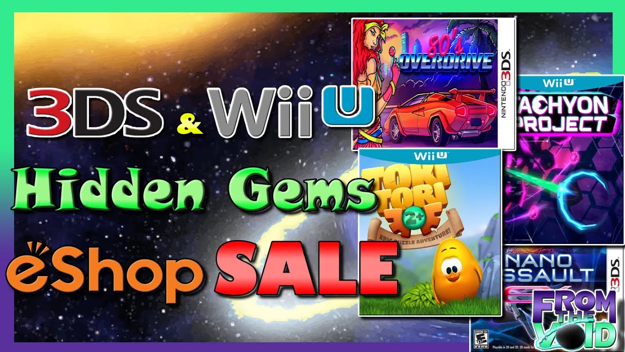 HUGE Discounts on 3DS and Wii U Hidden Gems Now!