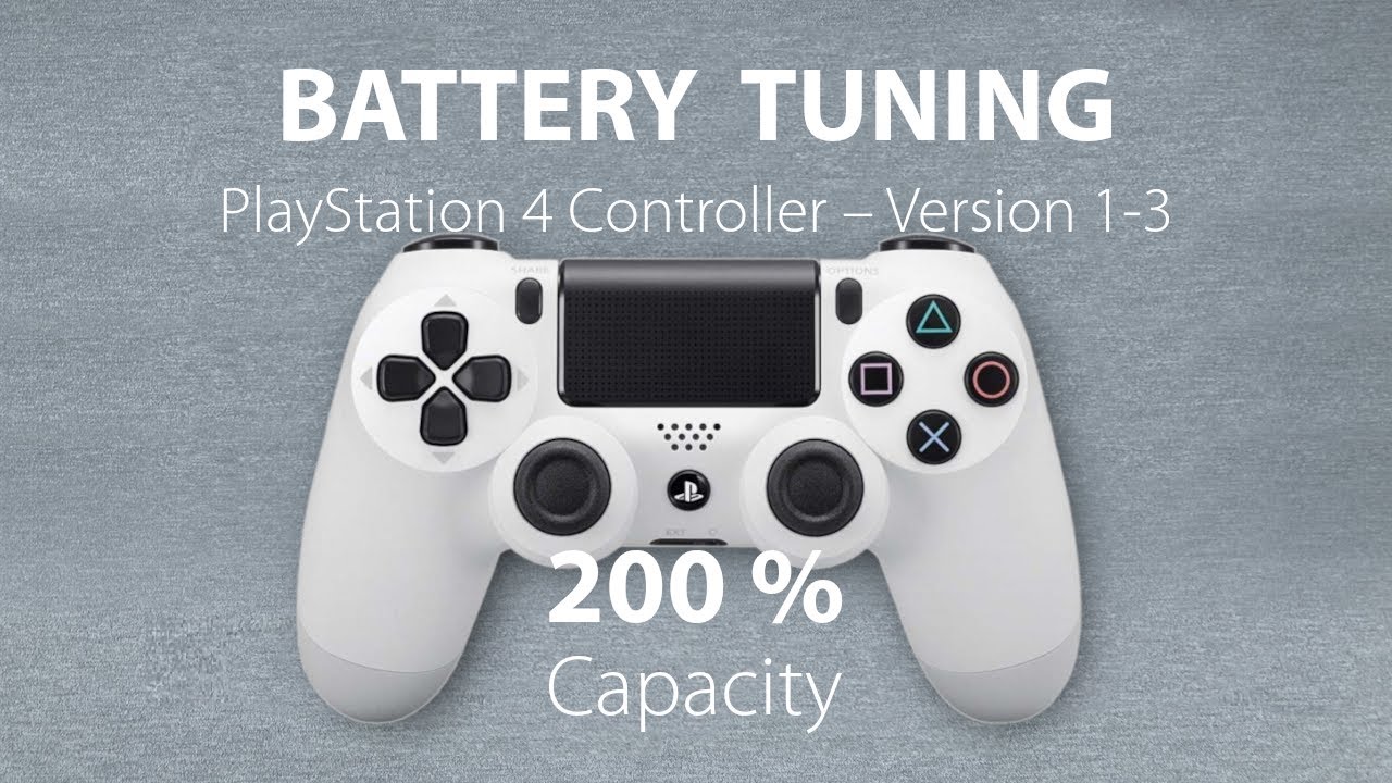 PS4 V1, V2, V3 Controller Battery Replacement / 200% Power with the PAXO Battery