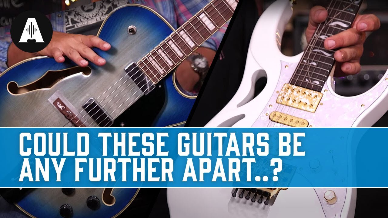 Can You Play Jazz on the New Steve Vai PIA? - Battle of The Signature Guitars!