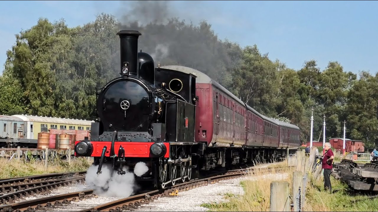 LNWR Coal Tank 1054 running day at Peak Rail 25/08/25