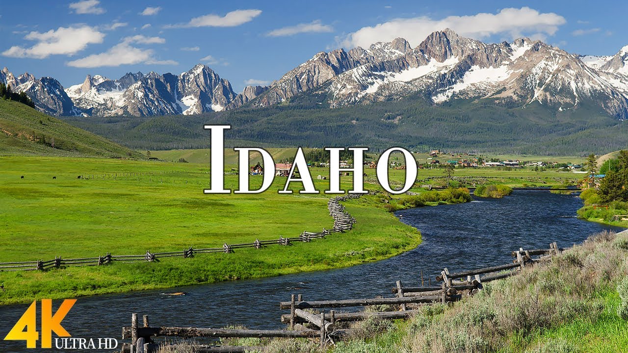 Idaho 4K Ultra HD • Stunning Footage Idaho, Scenic Relaxation Film with Calming Music.