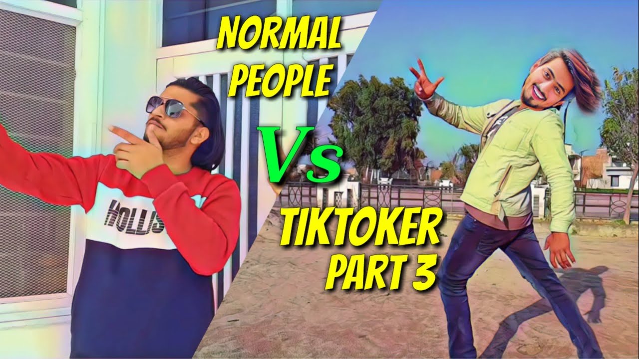 Normal People VS TikToker (Part 3 )-Rimple Rimps