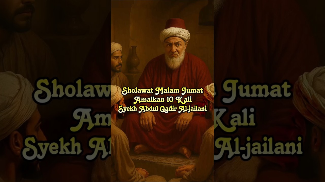 Sholawat Malam Jumat, Amalkan 10 Kali #syekhabdulqodirjaelani #sholawatnabi #amalanmalamjumat