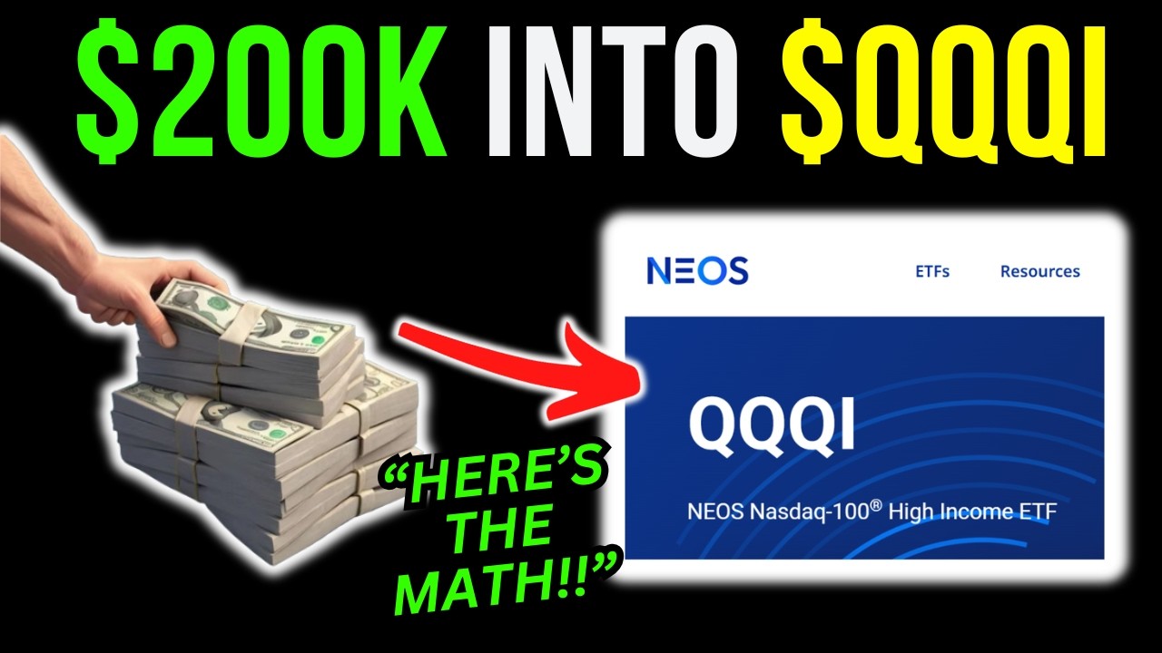 Достаточно ли 200 000 долларов, вложенных в ETF QQQI один раз, чтобы обеспечить себе достойную пе...