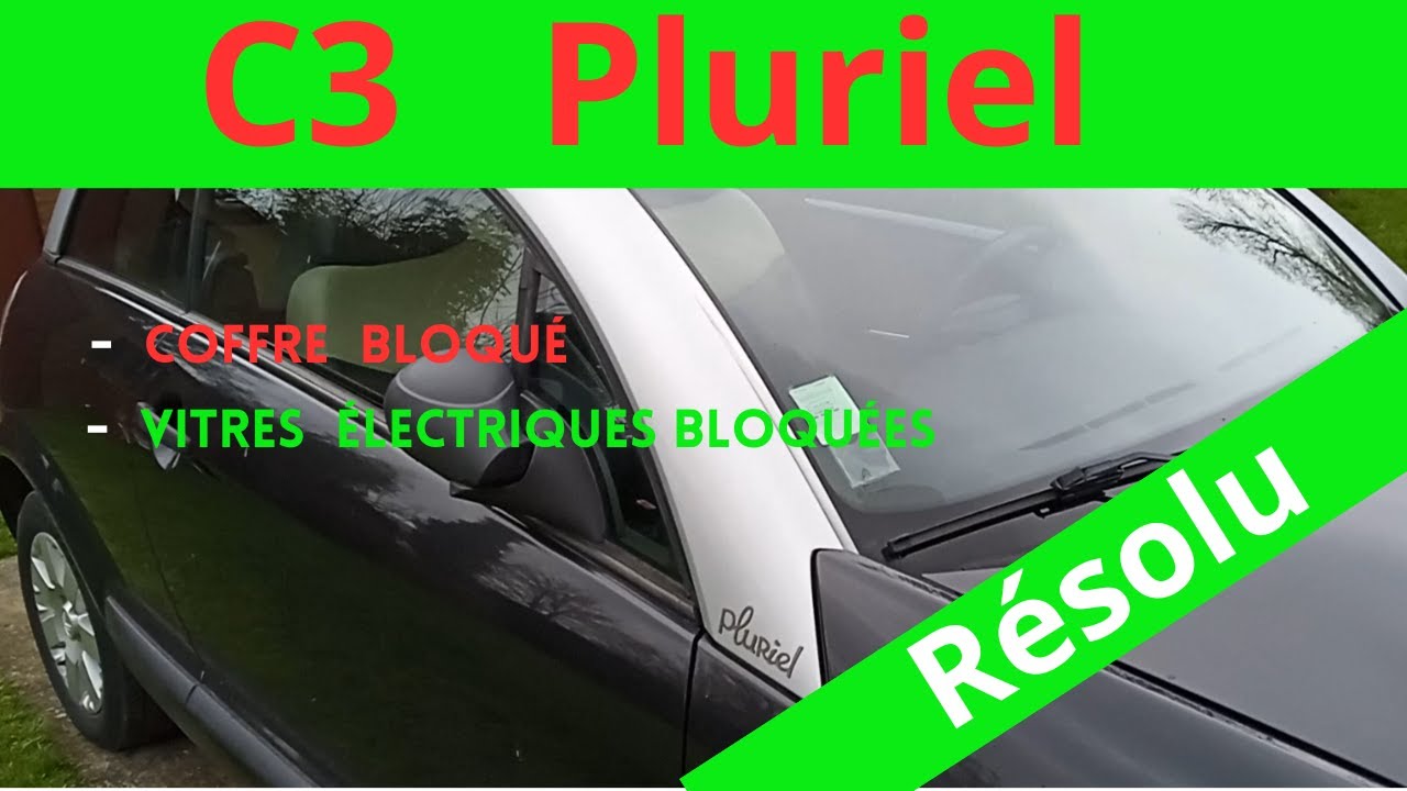 C3 Pluriel  Coffre Bloqué #Résolu