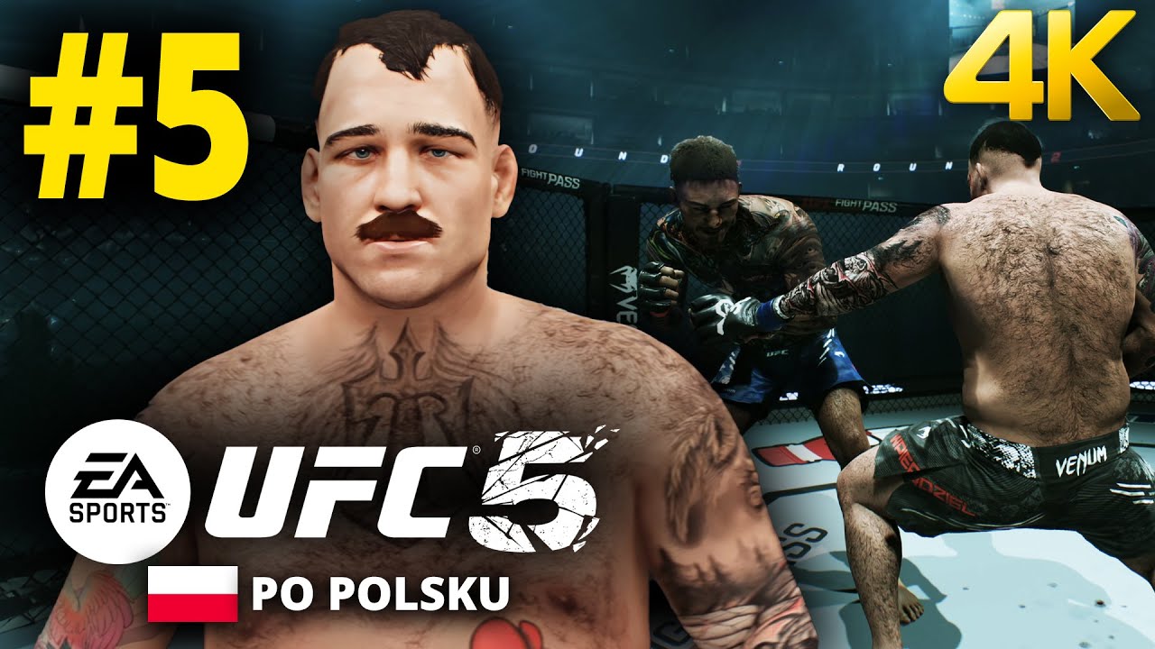 CO ZA NOKAUT! - Kariera Janusza [#5] | UFC 5 PL PS5 | UFC 5 Tryb Kariery | UFC 5 Po Polsku