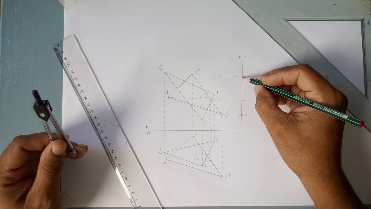 Línea de intersección (LDI) entre dos planos