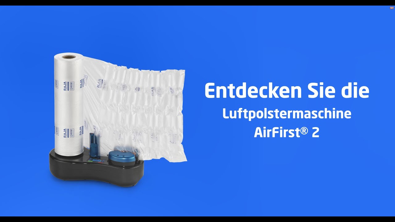 Luftpolstermaschine AirFirst 2 – Waren sicher verpacken | RAJAPACK
