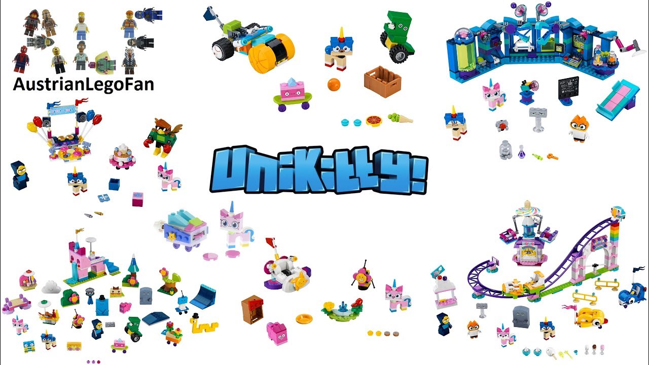 All Lego Unikitty Sets 2018 Complete Collection - Lego Speed Build Review