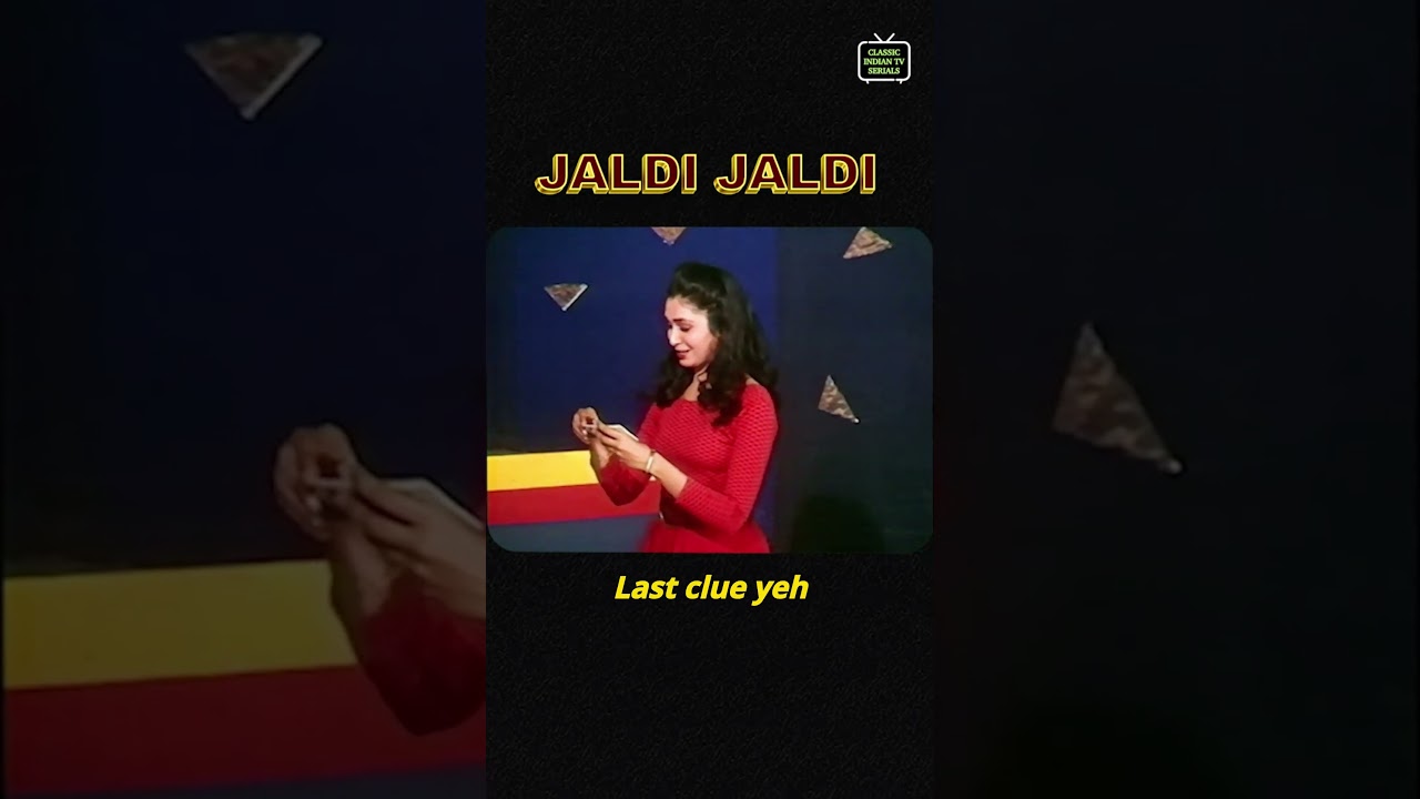 One Clue, One Second, Legendary Names! | Classic Jaldi Jaldi Quiz Throwback #gameshow #quiz