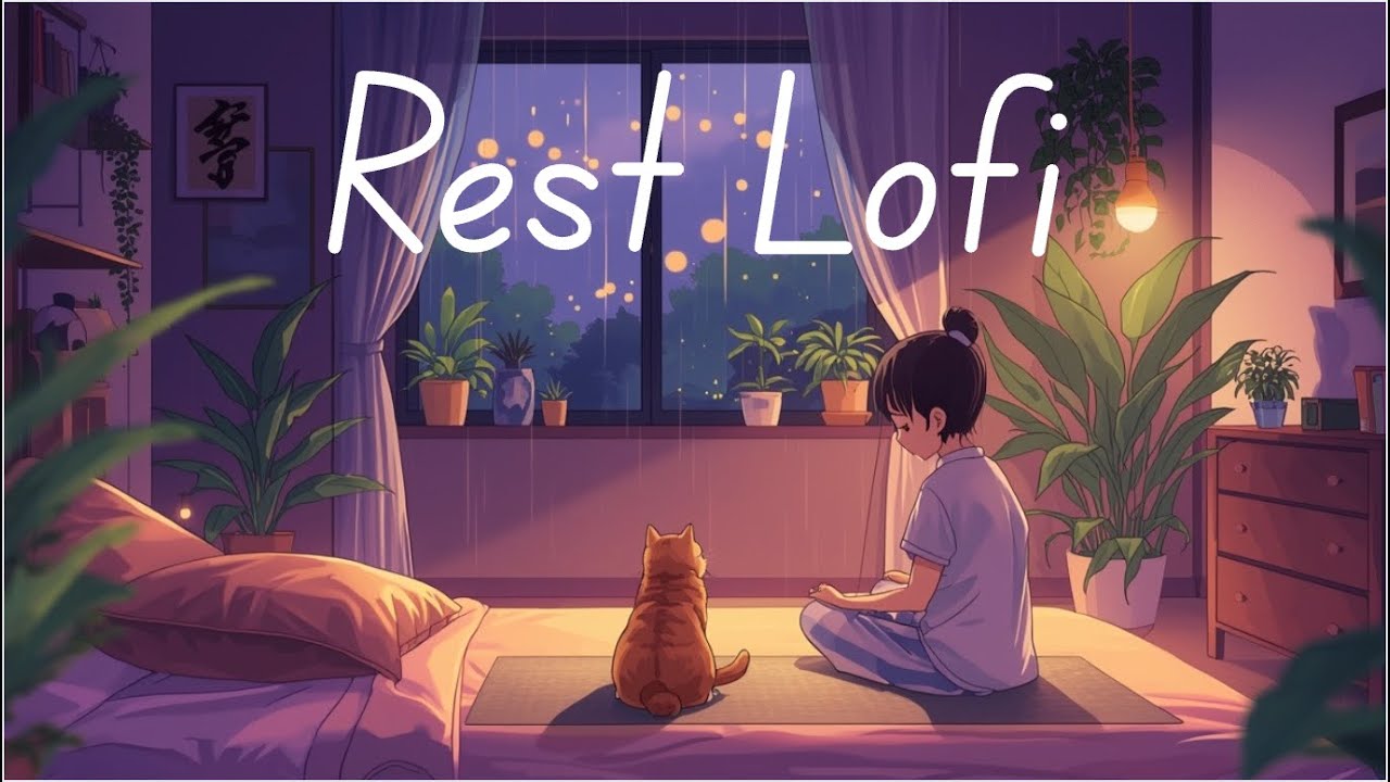 1 hour restful lofi to help you slow down