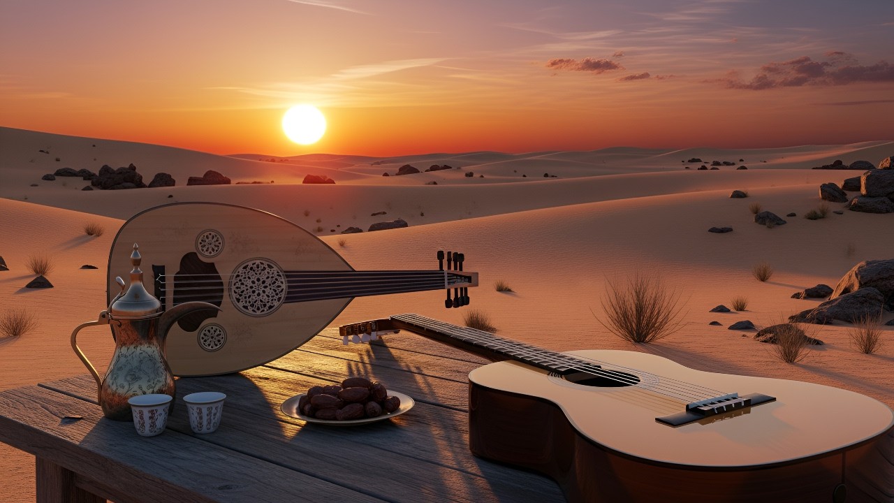 Calm Arabic Music Oud for Deep Meditation 🕊️ Soft Middle Eastern Melodies for Relaxation