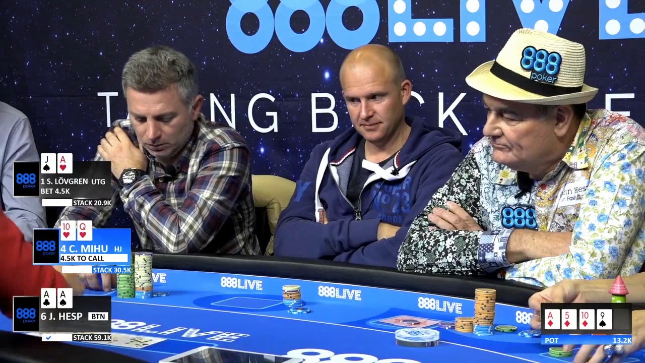 John Hesp & Sofia Lovgren Collide (888poker LIVE London Main Event)