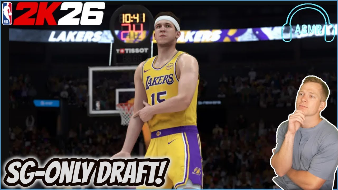 NBA 2K26 ASMR | Фэнтези-драфт, но я могу выбирать только атакующих защитников