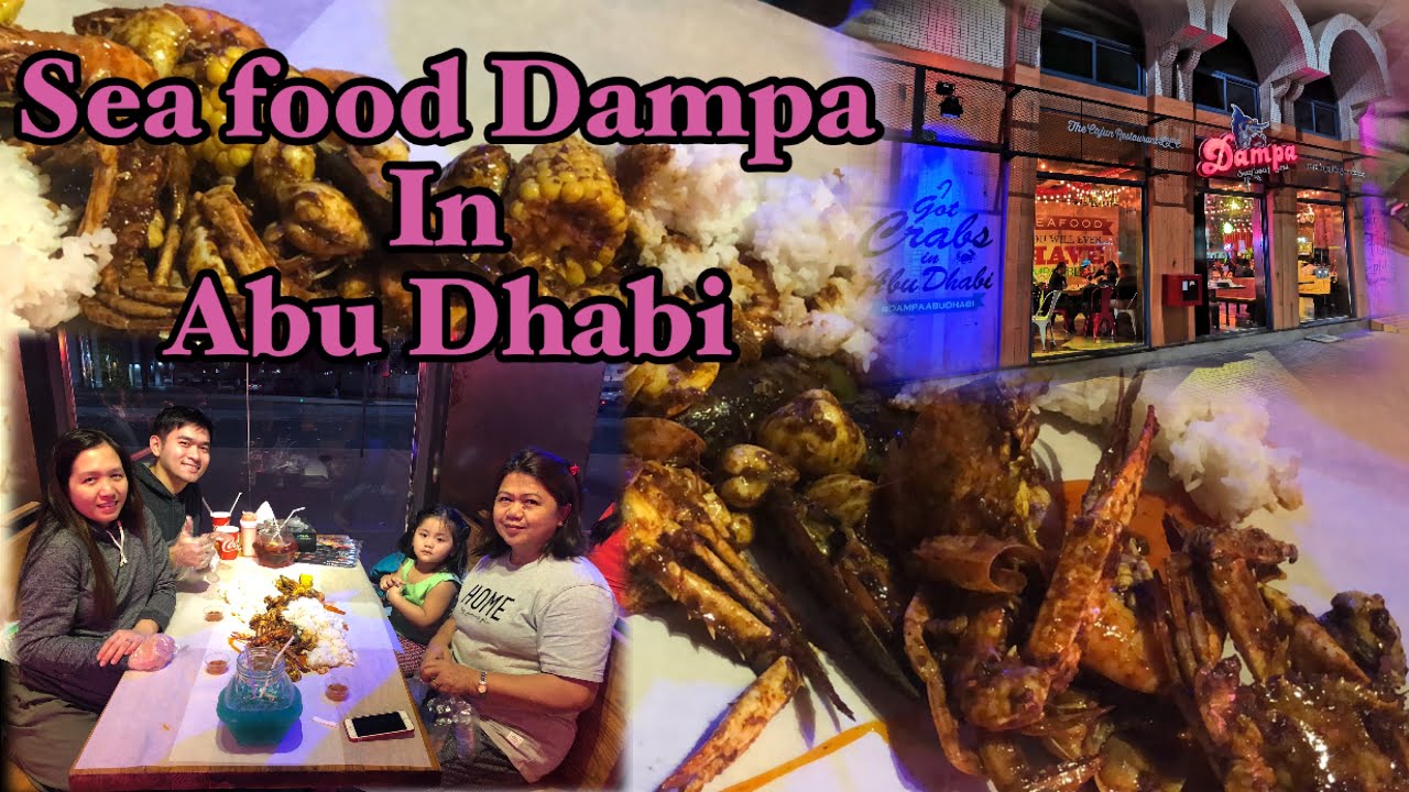 DAMPA SEAFOOD GRILL RESTAURANT IN ABU DHABI | GONZALVO VLOGS