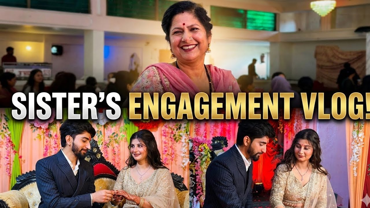 SHE’S ENGAGED! 💍 My Sister’s Dream Engagement Ceremony | Family Vlog #1 