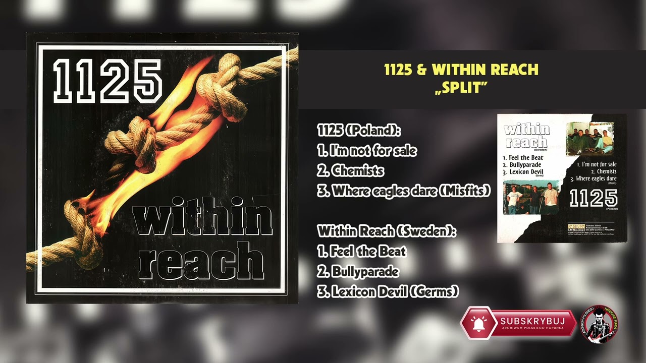 1125 & WITHIN REACH - Split (2000 r.)