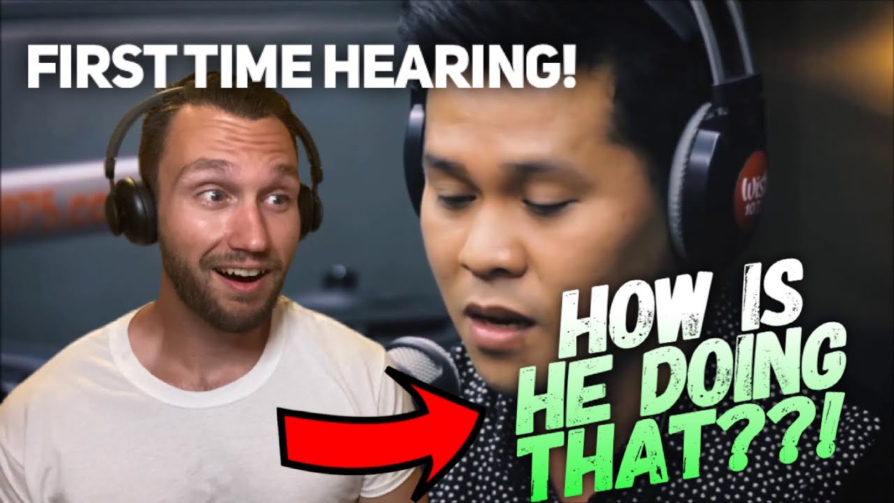 ABSOLUTELY INSANE! Marcelito Pomoy - The Prayer LIVE on Wish 107.5 [REACTION!!!]