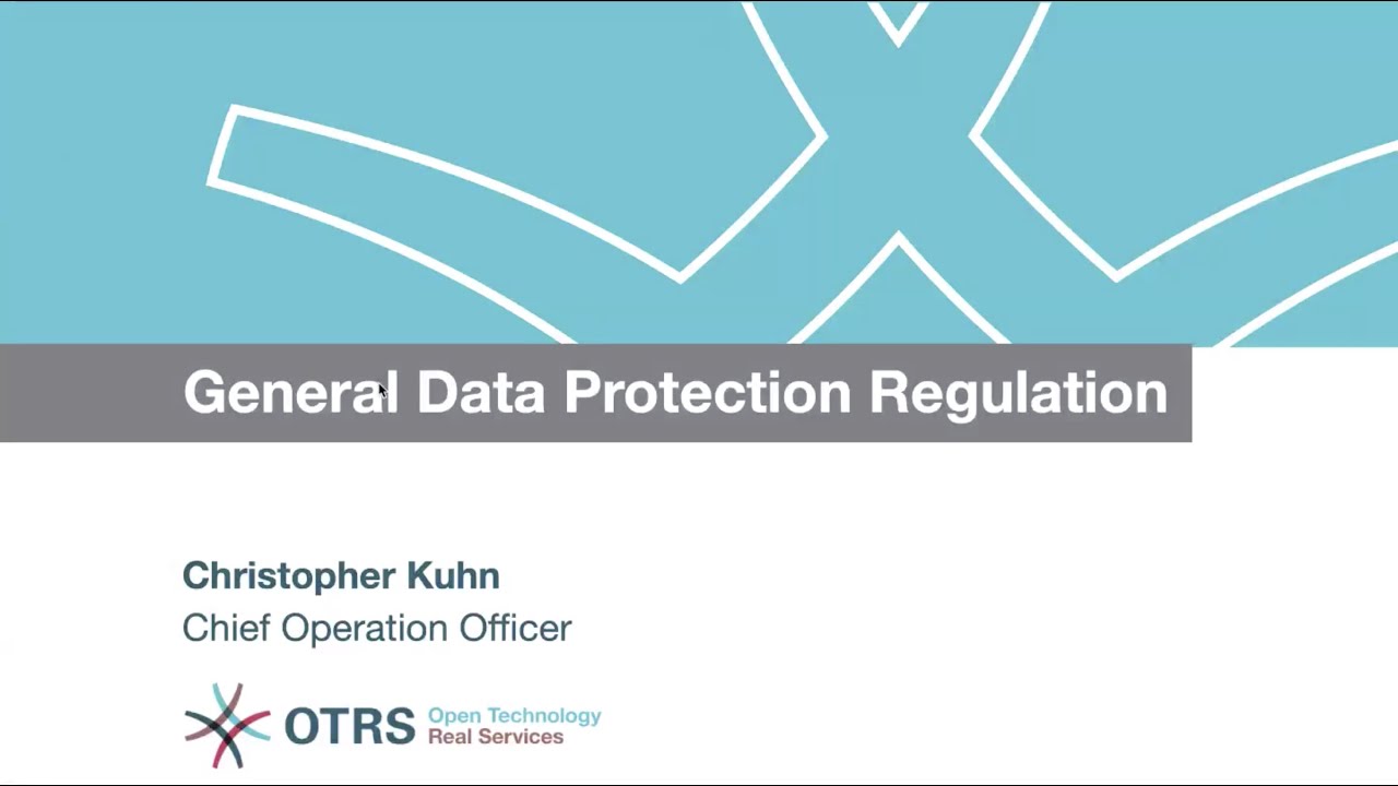 3 Data Privacy Mistakes to Avoid by OTRS COO Christopher Kuhn